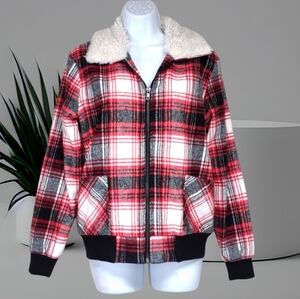 🆕️plaid lightweight jacket